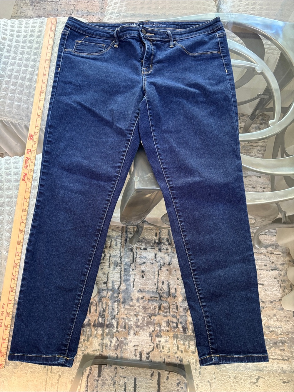 Massimo Dark Indigo Stretch Jeggings